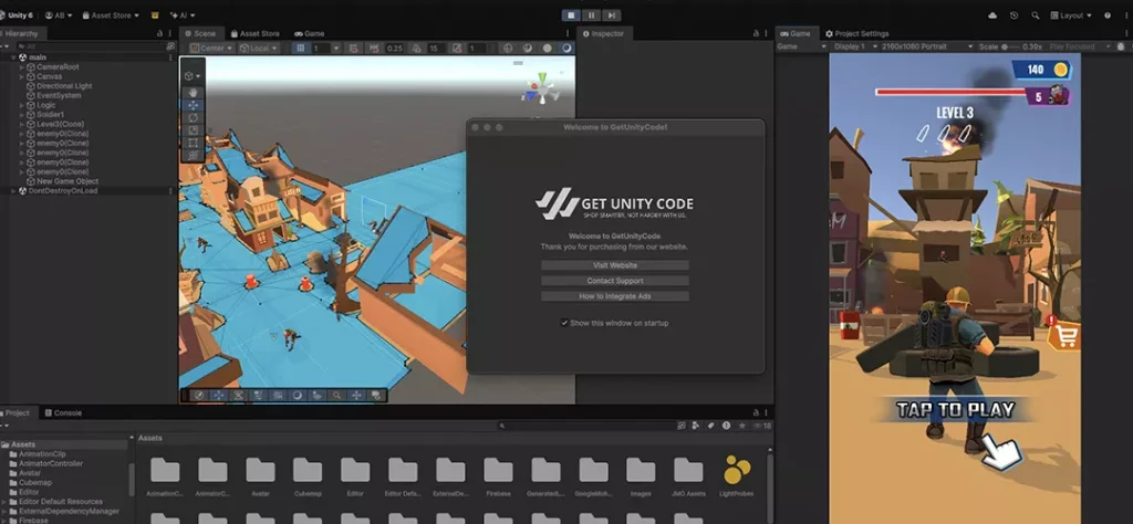 Master Gun 3D Game Unity Source Code - Get Unity Code