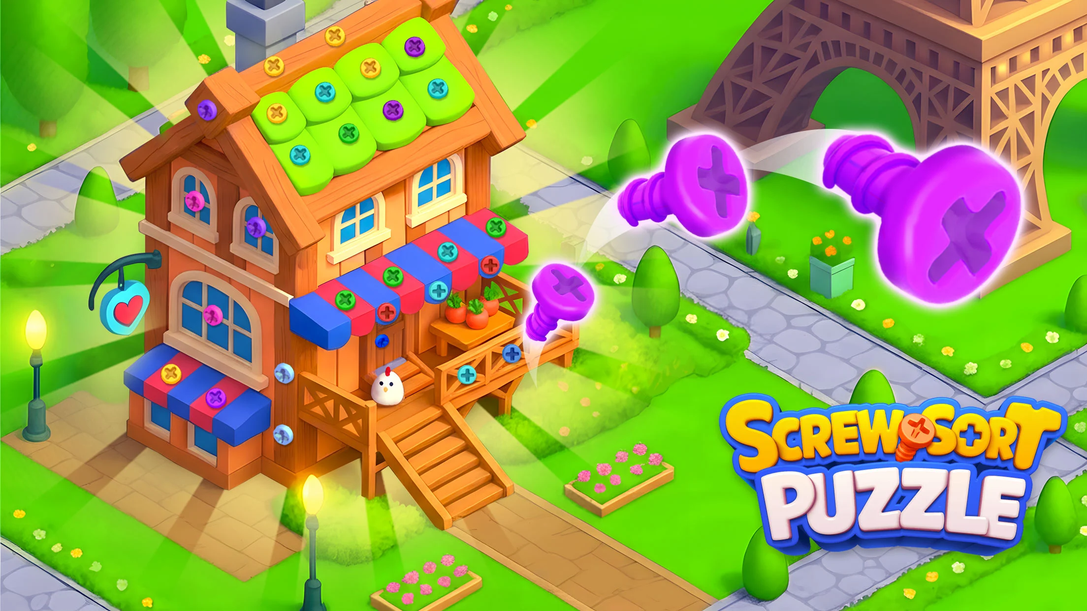 Screw Sort Puzzle Game – Buy Unity Source Code